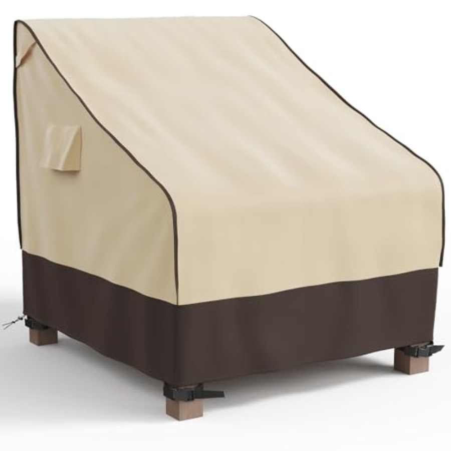 Outdoor Furniture Heavy - Penutup Kursi Teras Tahan Air, Penutup