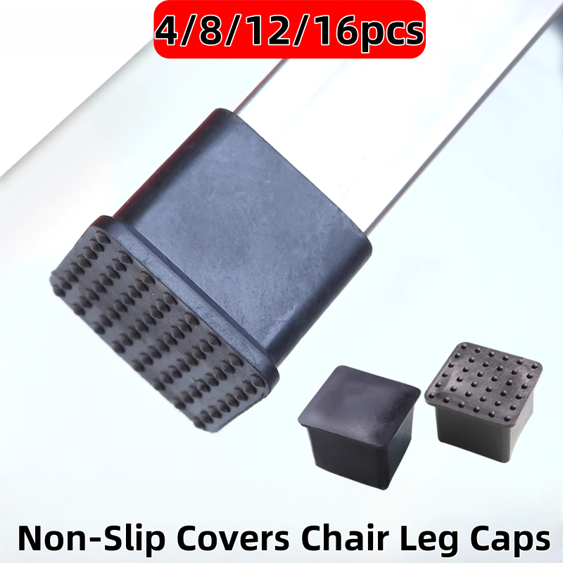 Outdoor Furniture Leg Protectors - 4-16 Buah Penutup Kaki Kursi Anti-selip