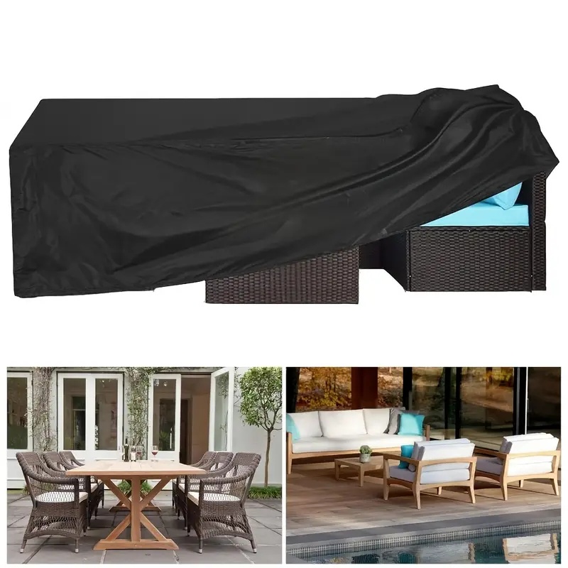 Outdoor Furniture Heavy - Penutup Furnitur Taman Tahan Angin Berat