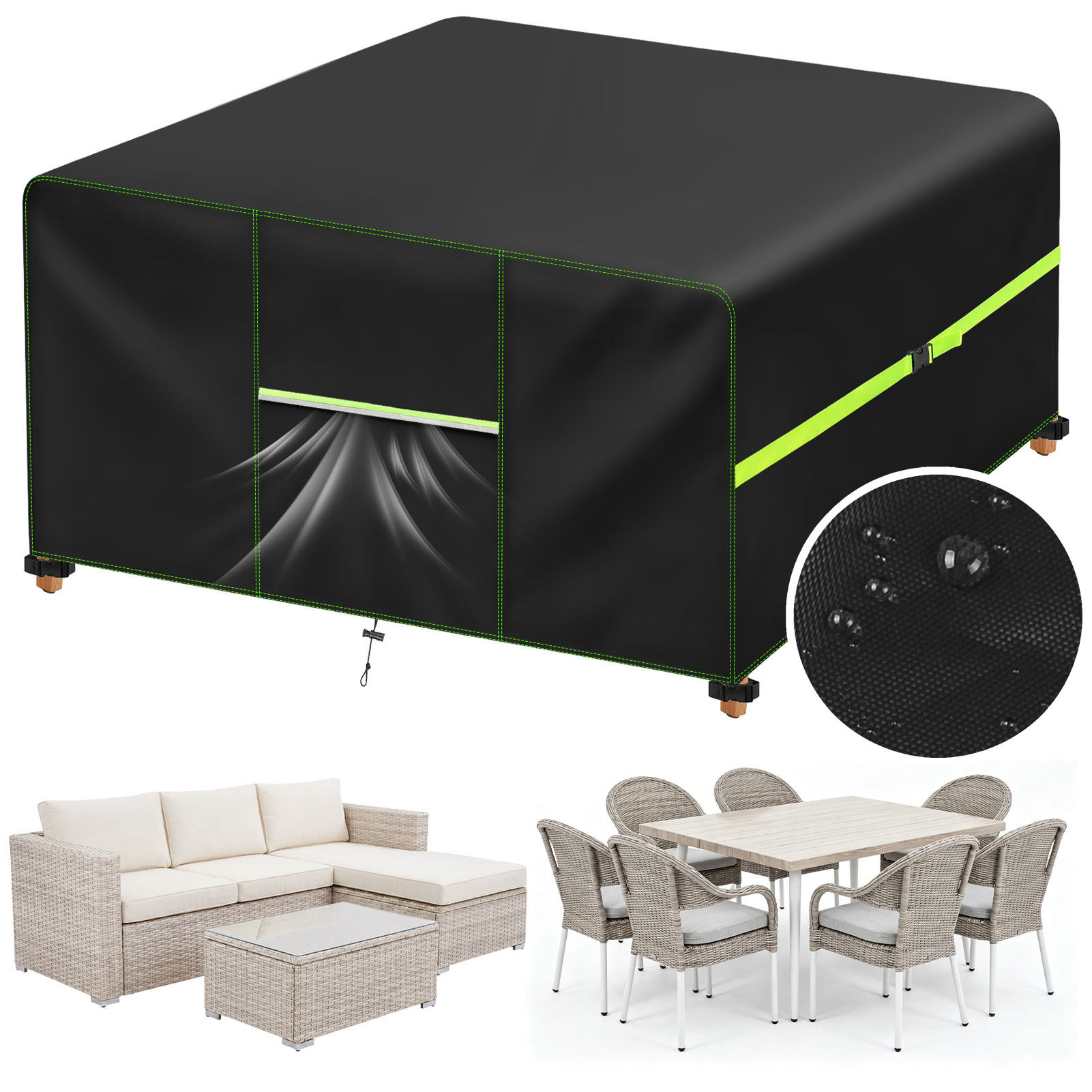 Outdoor Furniture Sale - Penutup Furnitur Taman dengan Ventilasi Udara