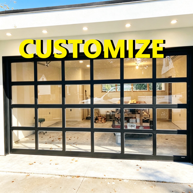 Outdoor Furniture Design - Pintu Garasi Seksional Berukuran Bebas dengan
