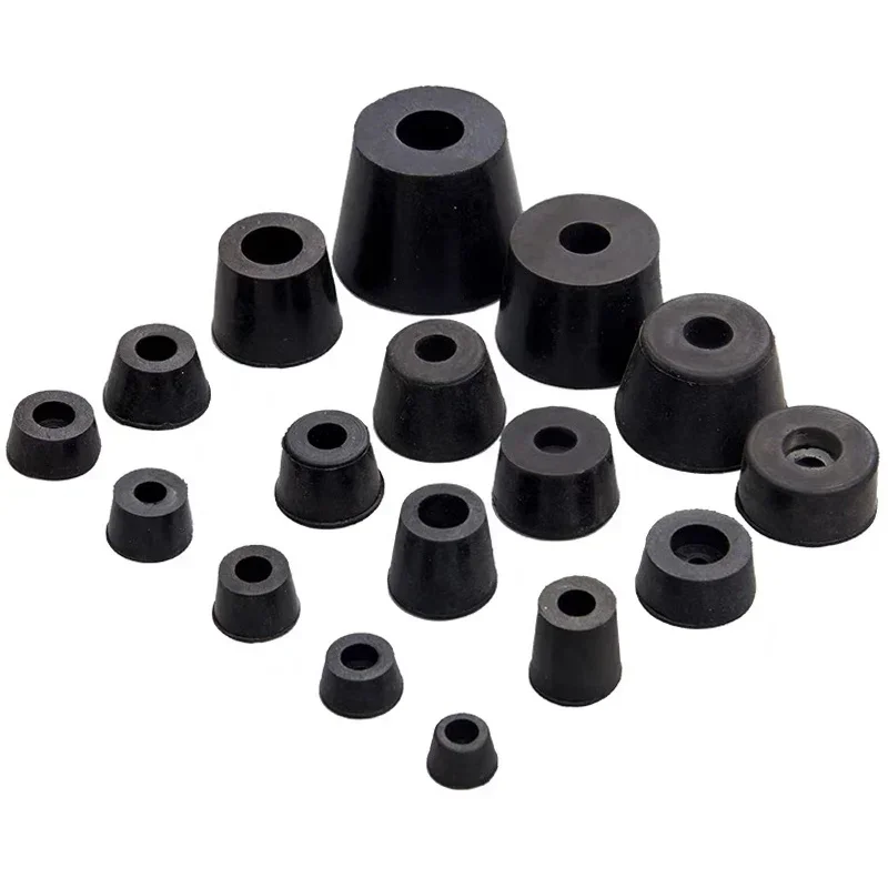 Outdoor Furniture Leg Protectors - 8 Buah Kursi Kaki Karet Hitam
