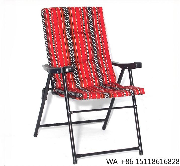 Outdoor Furniture Design - Kursi Lipat Besi Portabel untuk Camping,