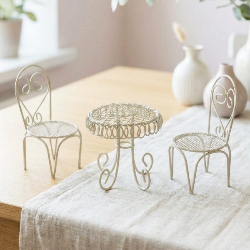 Outdoor Furniture Design - 1/3 Buah Aksesori Properti Ornamen Pajangan