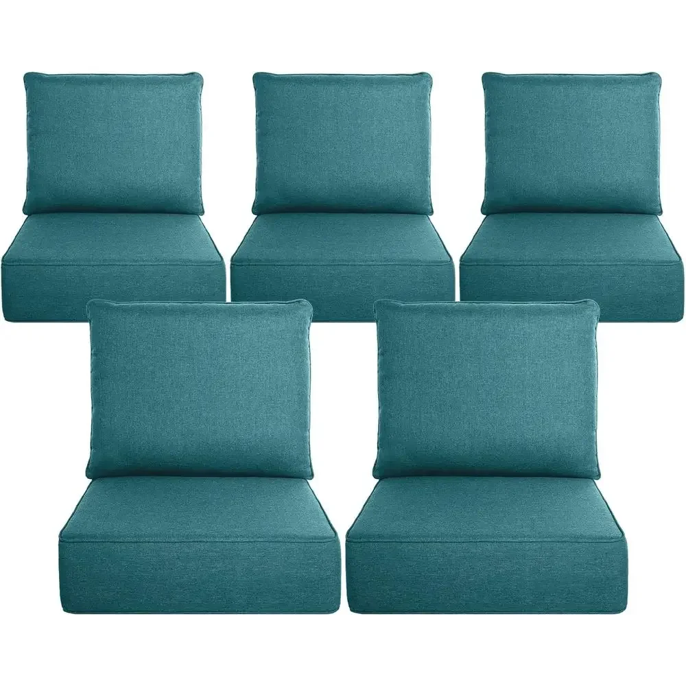 Outdoor Furniture Cushions 24 X 24 - 6 Set Bantal Luar Ruangan Tebal