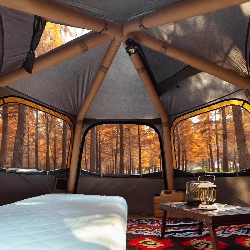 Rattan Lounge Set - Tenda inflatable Explorer untuk berkemah di