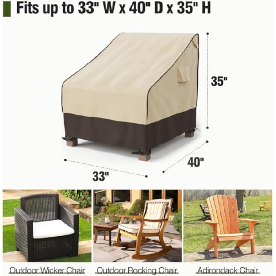 Penutup Kursi Teras Tahan Air, - Outdoor Furniture Heavy ulasan dan harga