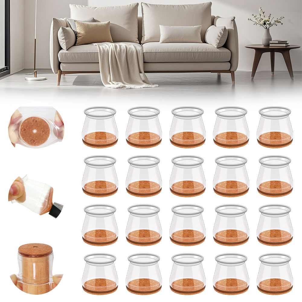 24-36 Buah Penutup Kaki Kursi  - Outdoor Furniture Leg Protectors ulasan dan harga