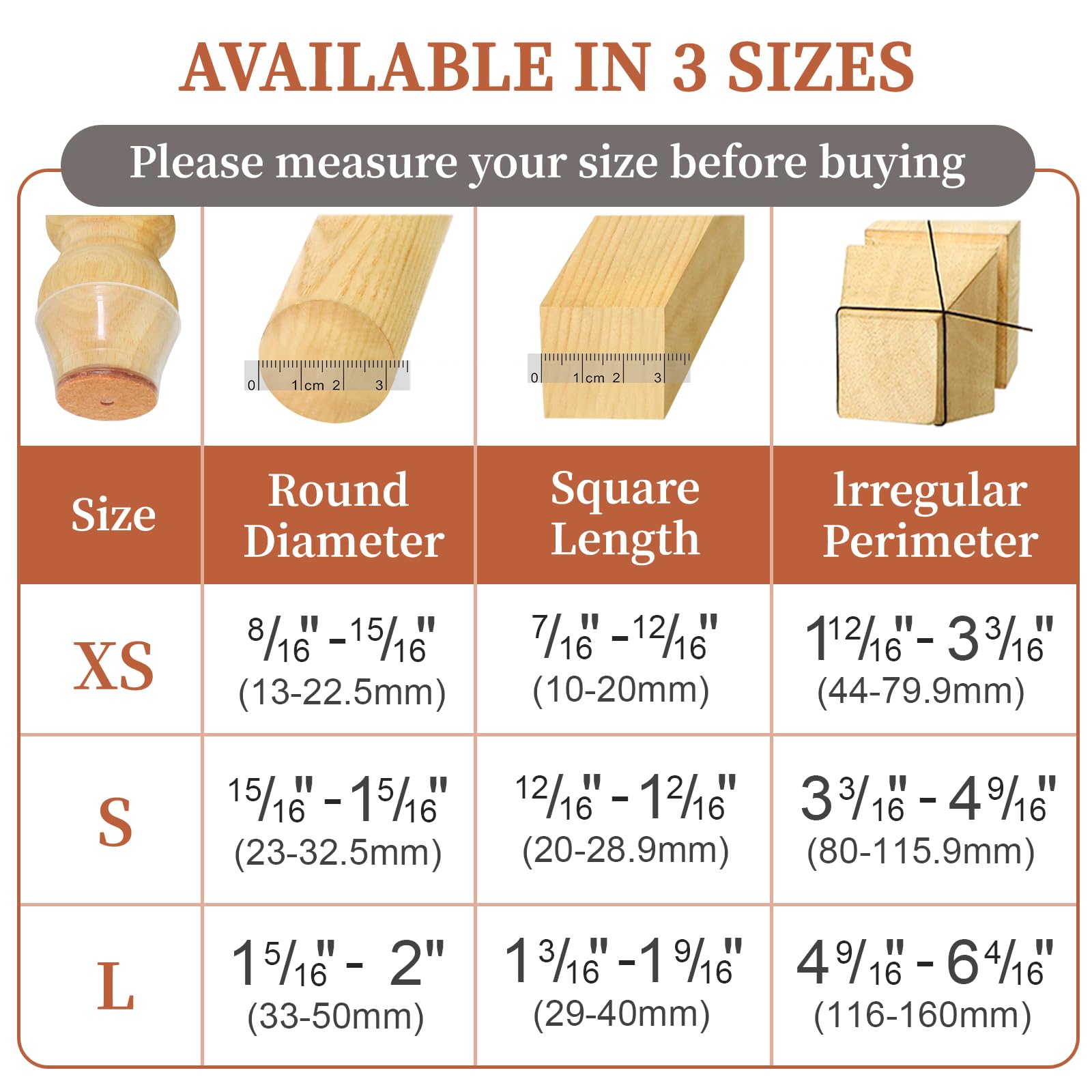 24-36 Buah Penutup Kaki Kursi  - Outdoor Furniture Leg Protectors ulasan dan harga