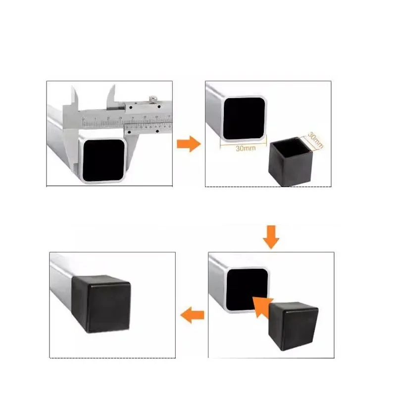 4-16 Buah Penutup Kaki Kursi A - Outdoor Furniture Leg Protectors ulasan dan harga