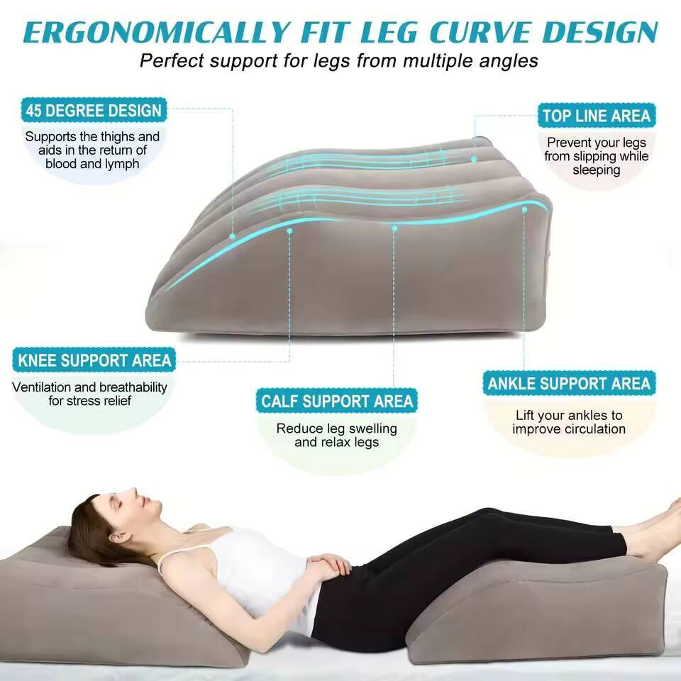 Bantal Kaki Tiup Portabel PVC  - Outdoor Furniture Target ulasan dan harga