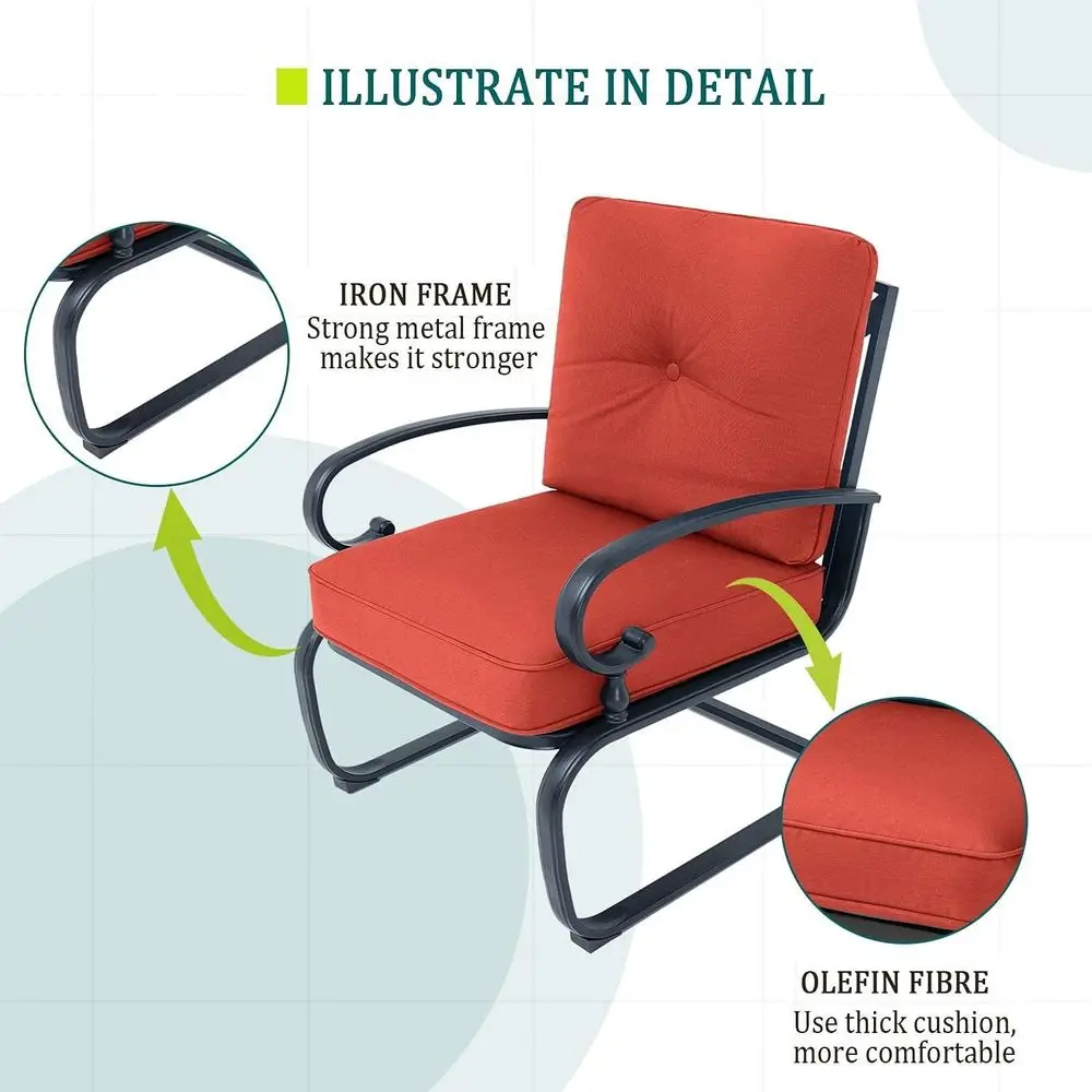 Set Furnitur Teras Besi Tempa  - Outdoor Furniture Loveseat ulasan dan harga