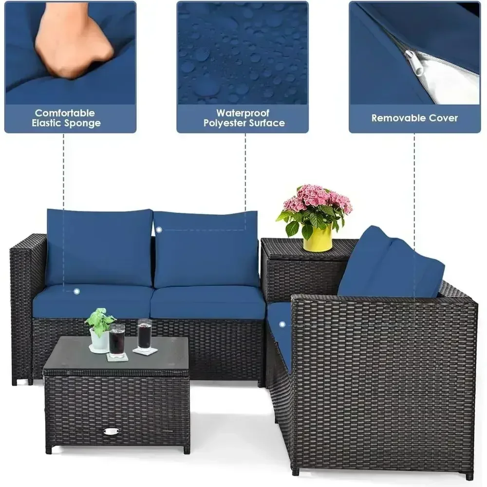 Set Furnitur Teras Tahan Cuaca - Outdoor Furniture Loveseat ulasan dan harga