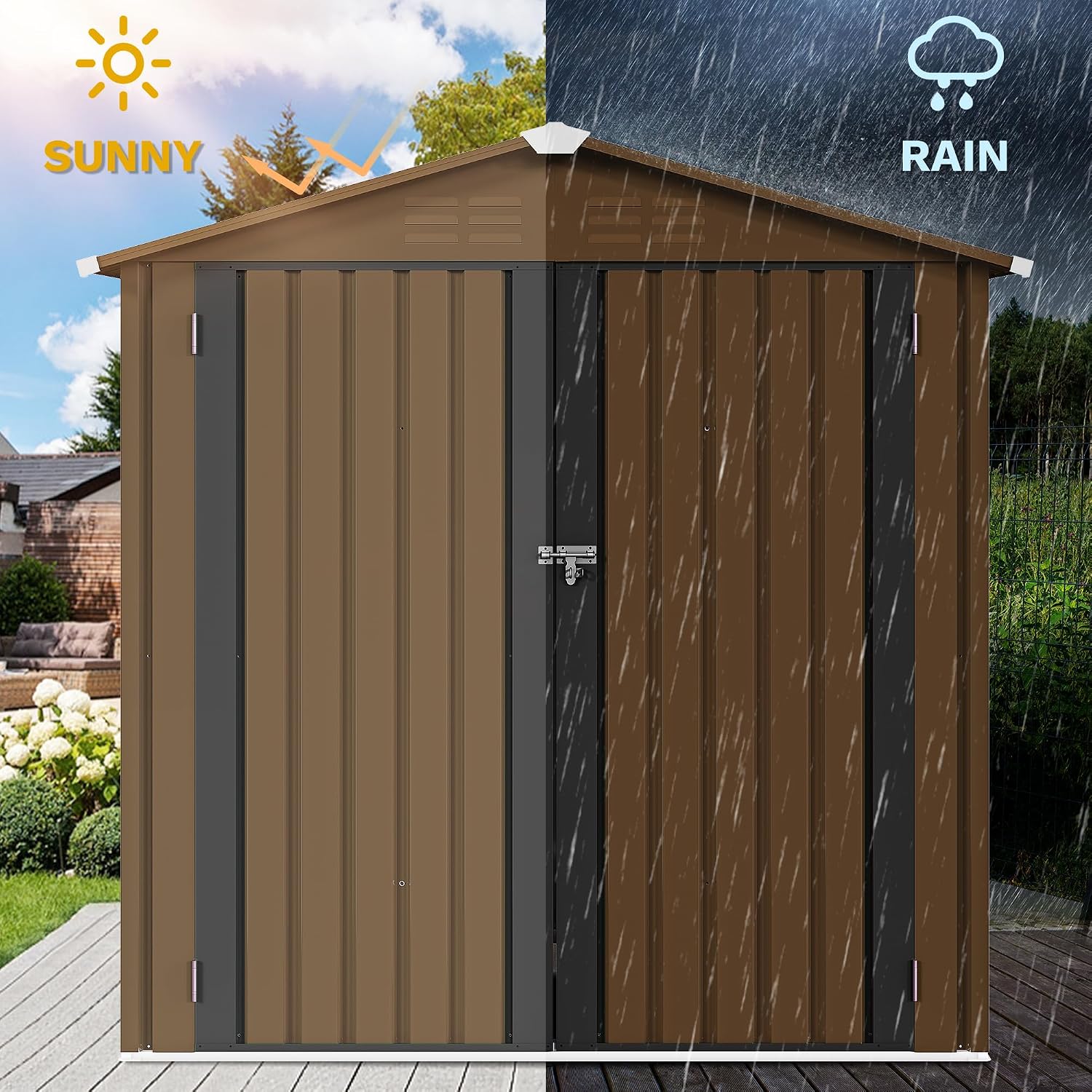 Gudang Penyimpanan Luar Ruanga - Outdoor Furniture Heavy ulasan dan harga