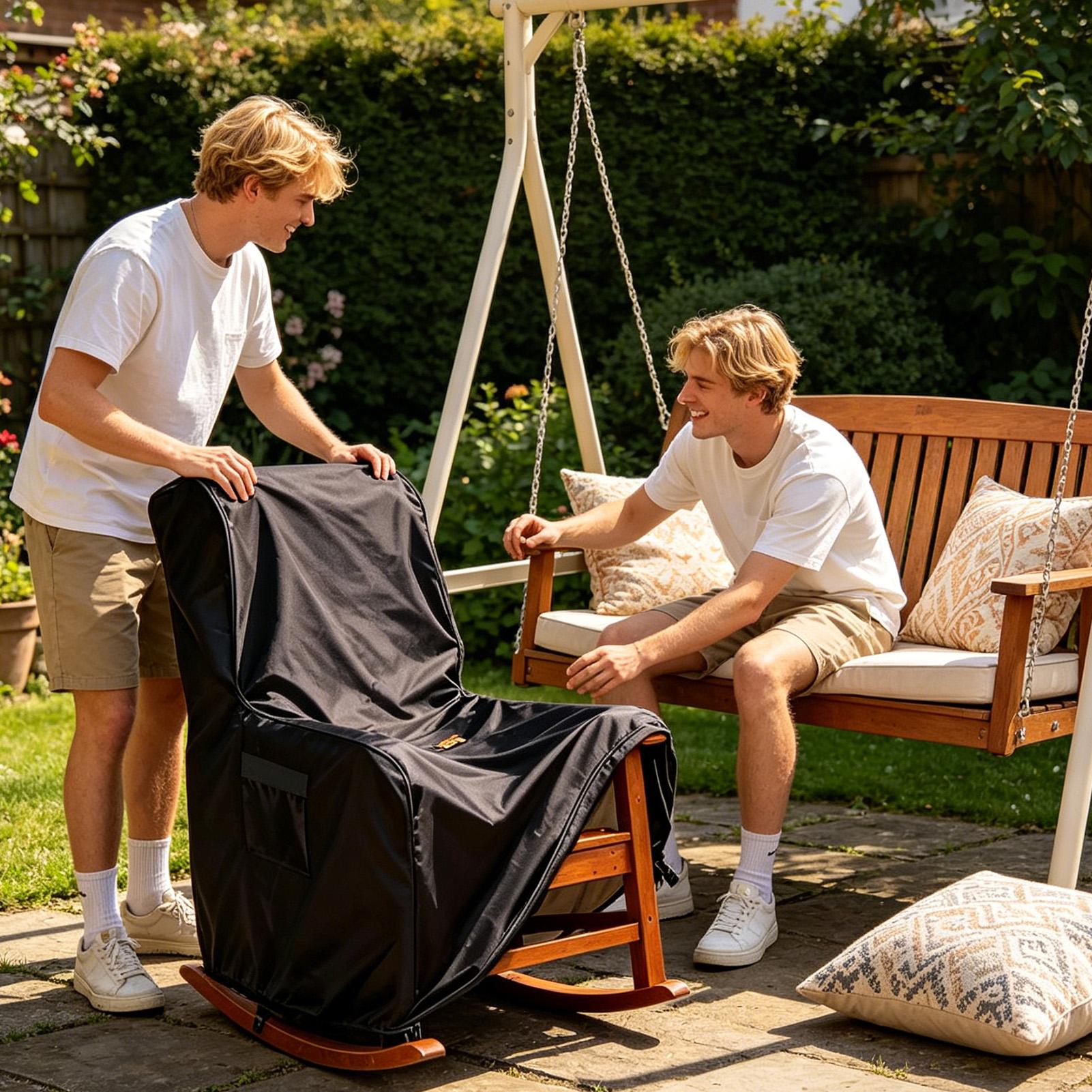 Penutup Kursi Santai Pelindung - Outdoor Furniture Heavy ulasan dan harga