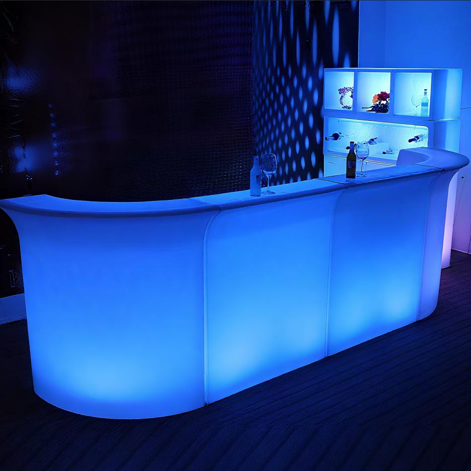 Meja Bar LED Outdoor untuk Ked - Outdoor Furniture Rental For Party ulasan dan harga
