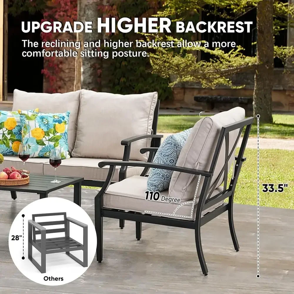 Set Furnitur Teras Luar Ruanga - Outdoor Furniture Loveseat ulasan dan harga