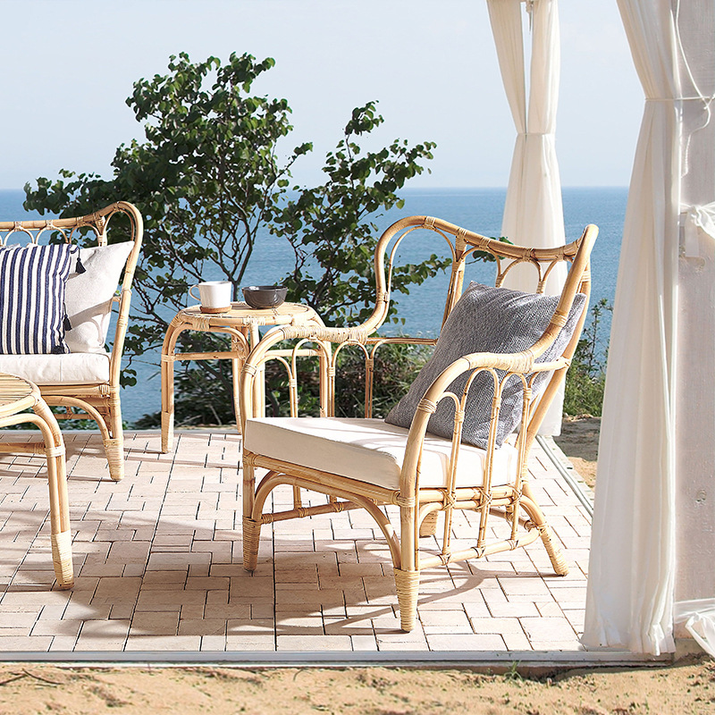 Sofa rotan alami Kursi rotan g - Outdoor Furniture Indonesia ulasan dan harga