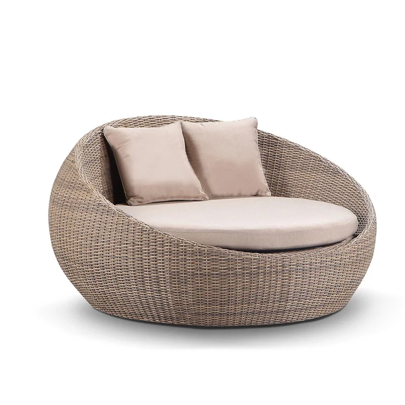 l set furnitur taman lounge pa - Rattan Lounge Set ulasan dan harga