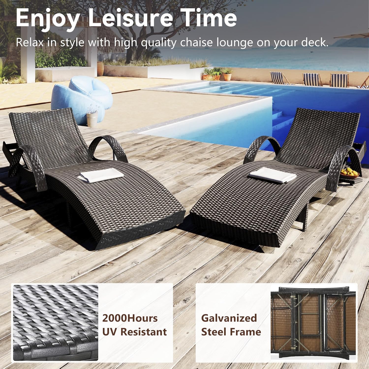 Set Kursi Santai 80'' yang Dap - Rattan Lounge Set ulasan dan harga