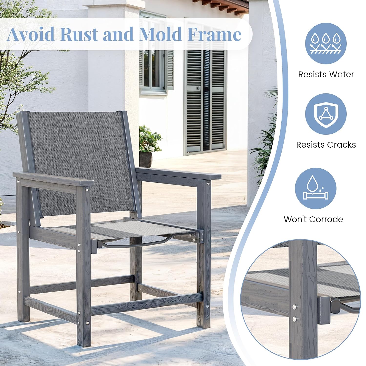 Kursi Makan Luar Ruangan HDPE  - Outdoor Furniture Hdpe ulasan dan harga