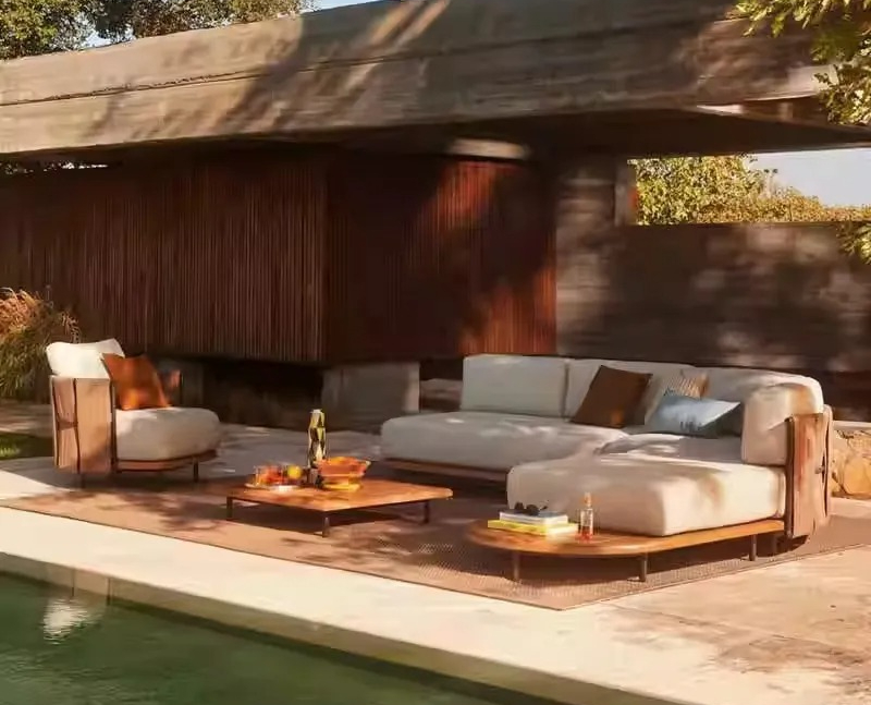 Sofa rotan luar ruangan bergay - Outdoor Furniture Design ulasan dan harga