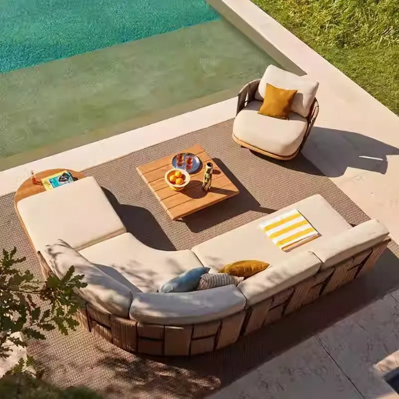Sofa rotan luar ruangan bergay - Outdoor Furniture Design ulasan dan harga