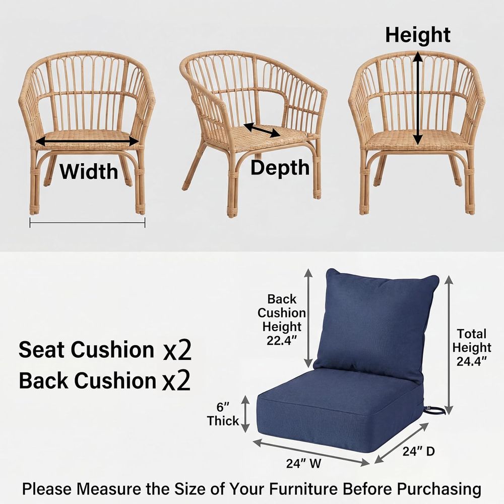 24 x 24 Bantal Kursi Luar Ruan - Outdoor Furniture Cushions 24 X 24 ulasan dan harga