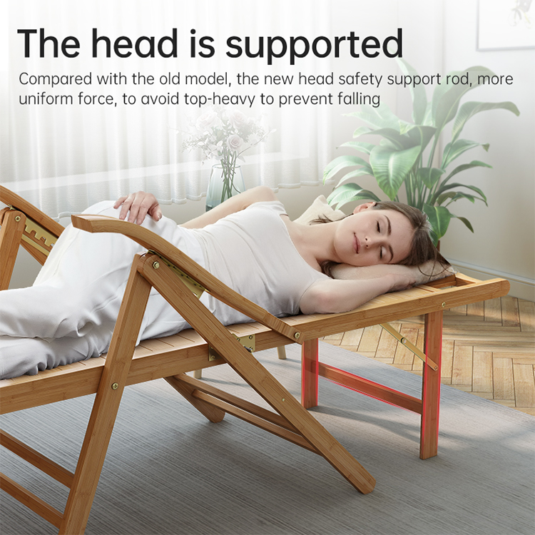 Kursi Santai Lipat Bambu Desai - Outdoor Furniture Design ulasan dan harga
