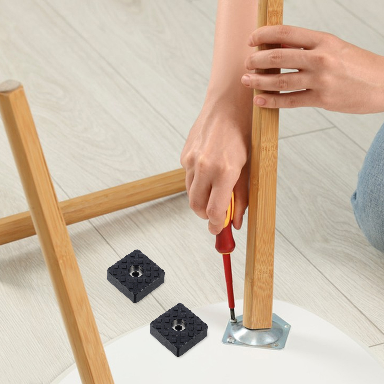 12 Buah Bantalan Furnitur Anti - Outdoor Furniture Leg Protectors ulasan dan harga