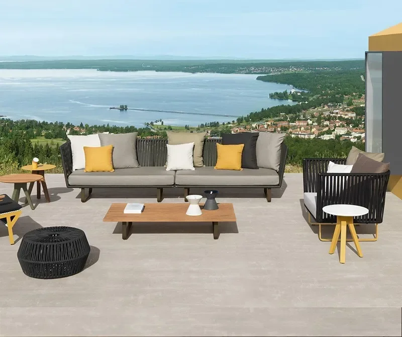 # Sofa Taman Set Sofa Rotan Ke - Rattan Lounge Set ulasan dan harga