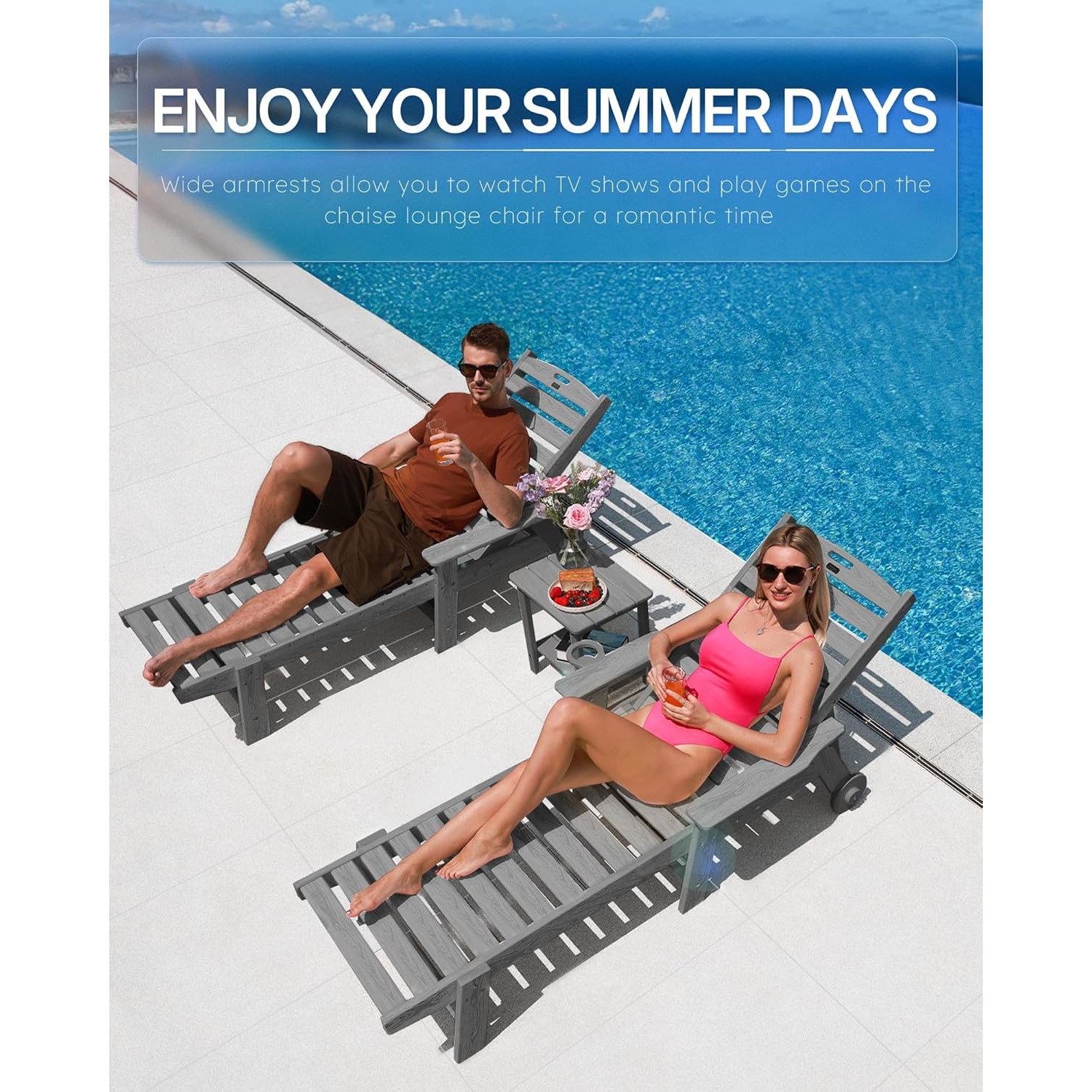 Kursi Santai Patio Outdoor den - Outdoor Furniture Hdpe ulasan dan harga