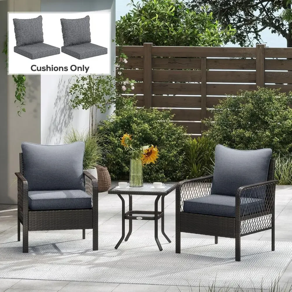 Set Bantalan Kursi Luar Ruanga - Outdoor Furniture Cushions 24 X 24 ulasan dan harga