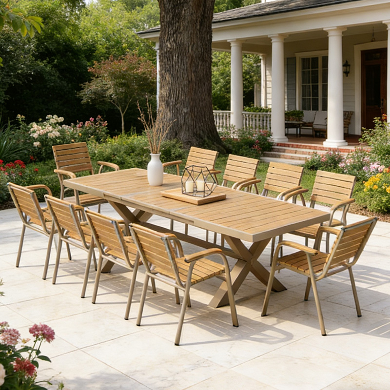 Set Meja dan Kursi Makan Luar  - Outdoor Furniture No Cushions ulasan dan harga