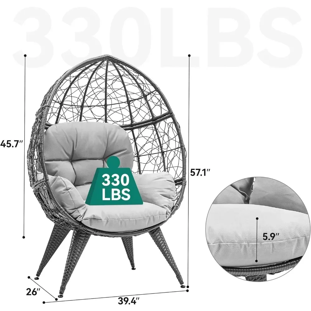 v Kursi Telur Gantung, Kursi T - Outdoor Furniture No Cushions ulasan dan harga