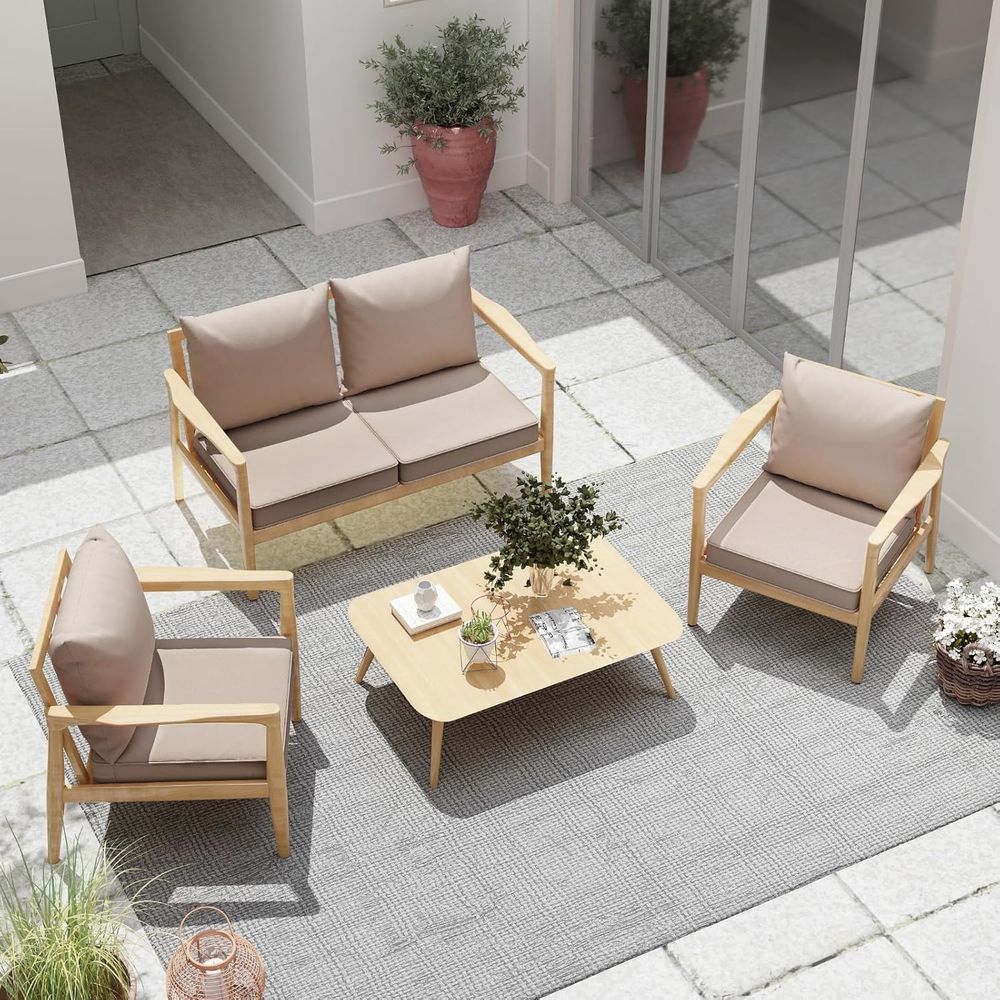 Set Bantalan Kursi Luar Ruanga - Outdoor Furniture Cushions 24 X 24 ulasan dan harga