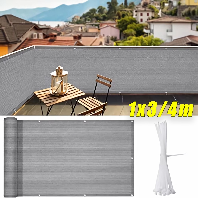 Layar Privasi Balkon 4X1M Paga - Outdoor Furniture Hdpe ulasan dan harga