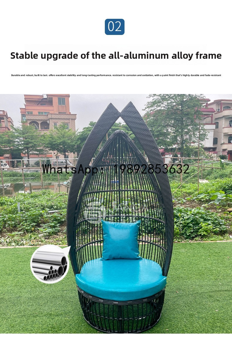 Set Meja dan Kursi Rotan Anyam - Rattan Lounge Set ulasan dan harga
