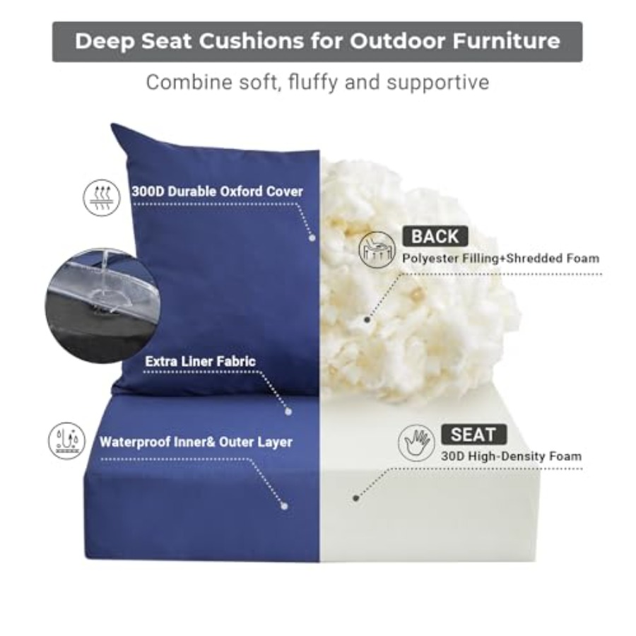 Bantal Luar Ruangan untuk Furn - Outdoor Furniture Cushions 24 X 24 ulasan dan harga
