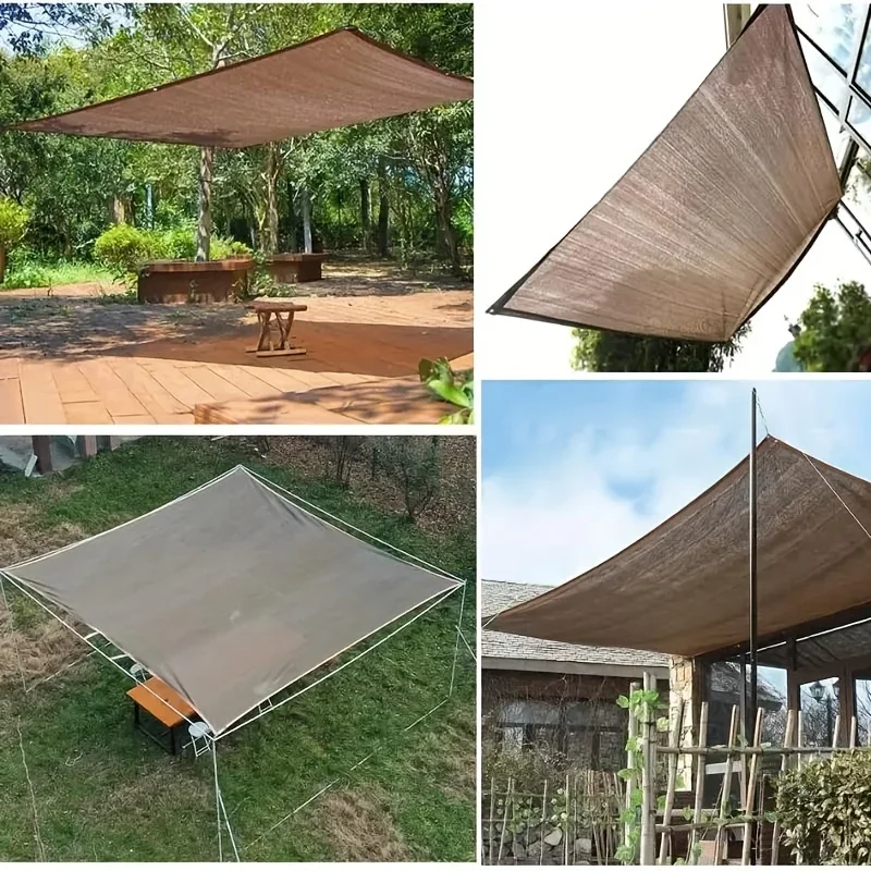 Kain Peneduh PE Coklat Anti UV - Outdoor Furniture Hdpe ulasan dan harga