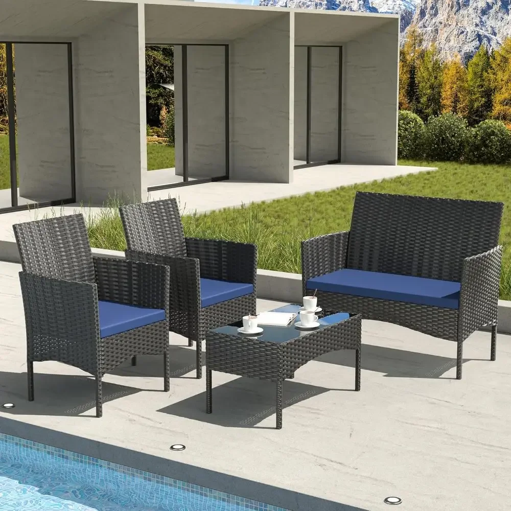 Set Furnitur Teras Luar Ruanga - Outdoor Furniture Loveseat ulasan dan harga