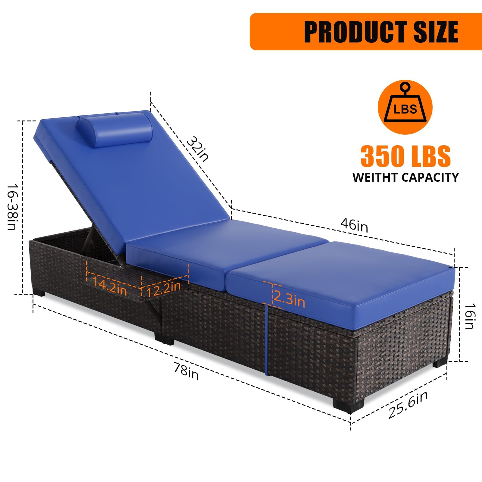 Set Kursi Santai Luar Ruangan  - Rattan Lounge Set ulasan dan harga
