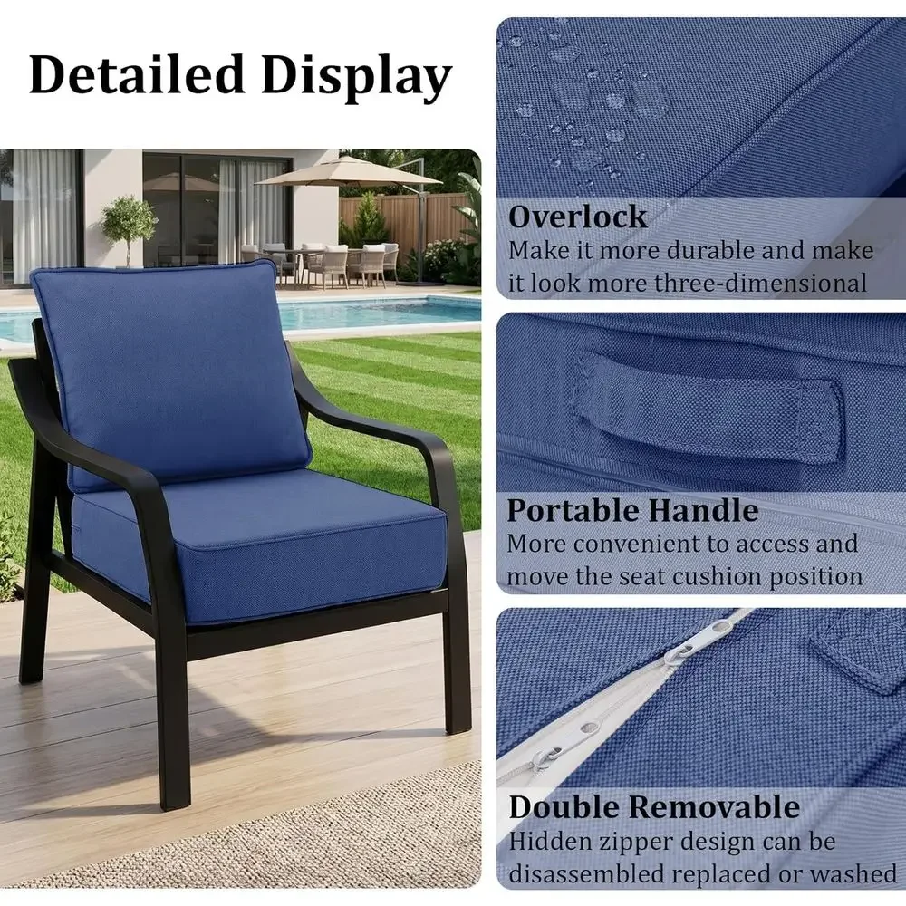 6 Bantalan Kursi Luar Ruangan  - Outdoor Furniture Cushions 24 X 24 ulasan dan harga
