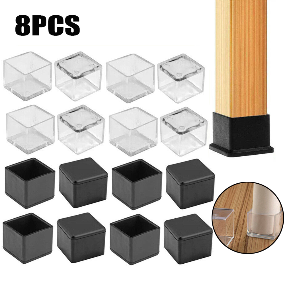 8 Buah Persegi/Persegi Panjang - Outdoor Furniture Leg Protectors ulasan dan harga